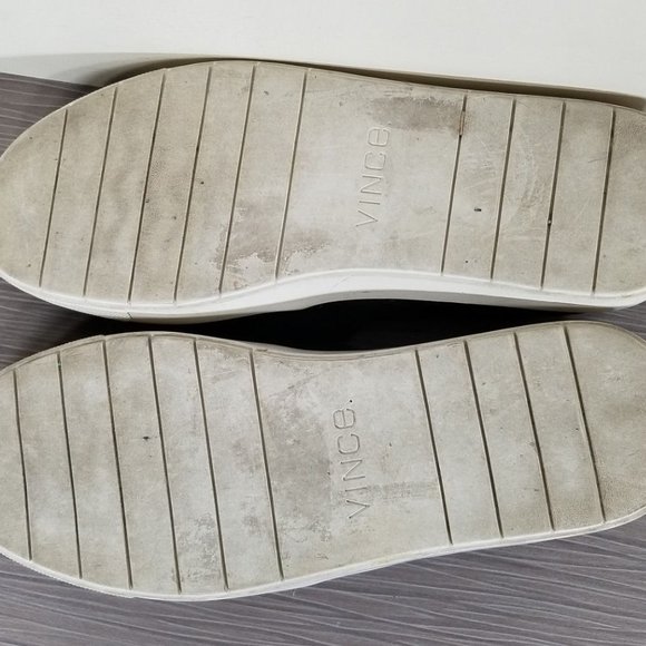 Vince Blair 5 Slip-On Sneaker, Black Leather, Womens Size 8 US / 39 - Picture 9 of 10